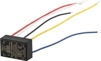 Produktbild von MEANWELL NLDD-1050HW, DC DC Step-Down LED-Treiber, 10-56V:1050mA Litze