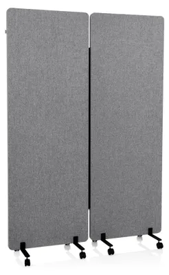 Produktbild von hjh OFFICE Trennwand FLEXMIUT Sichtschutz Raumteiler Indoor 177.0 x 60.0 x 35.0 cm