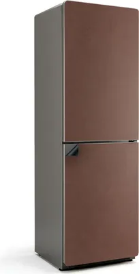 Zdjęcie produktu dla Kolor brązowy - Osłona magnetyczna na lodówkę - Folia dekoracyjna magnetyczna do kuchni - Magnes na lodówkę deco - Samoprzylepna tablica magnetyczna - Folia magnetyczna na drzwi lodówki - 60x190 cm
