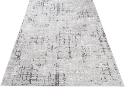 Produktbild von Tapiso Teppich SKY Modern Grau Wohnzimmer  80 x 150 cm