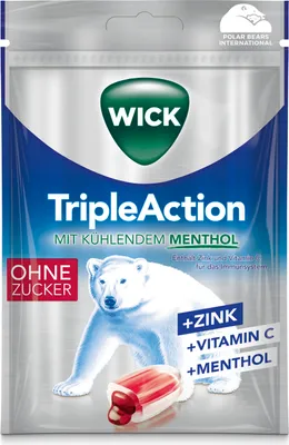 Produktbild von Wick Beutel Triple Action o.Z.72g