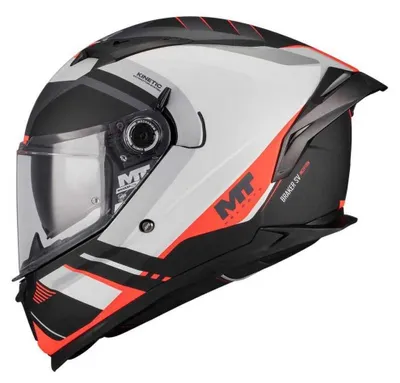Image de Casque intégral Mt Helmets Braker Sv Inception blanc, noir L blanc, noir L