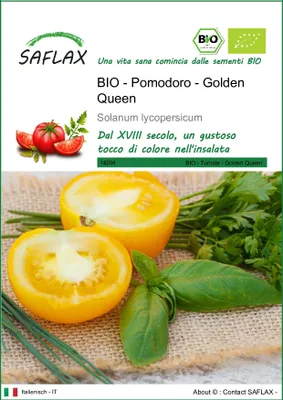 Immagine prodotto di SAFLAX  -- Pomodoro - Golden Queen  - 15 semi - Solanum
