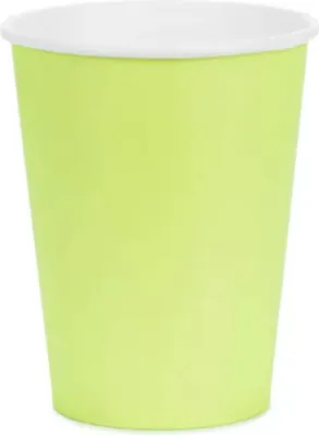 Produktbild von 6x Pappbecher, hellgrün, 250ml