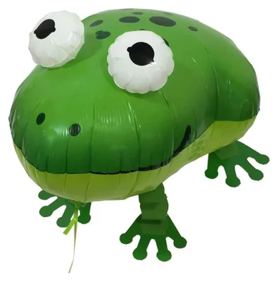 Produktbild von Airwalker Folienballon "Frosch" | 55cm