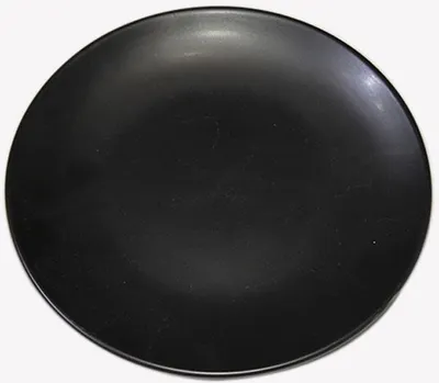 Produktbild von Teller Geschirr Set 6 tlg Tafel Essteller Speiseteller 21 cm Schwarz 15167