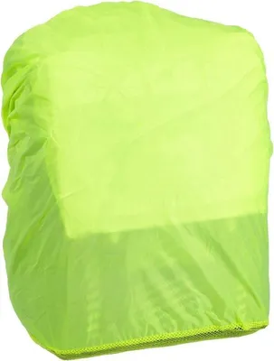 Productafbeelding van Regenhoes en veiligheidshoes voor schooltassen en rugzakken in neon kleuren