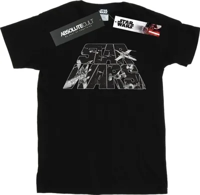 Produktbild von Star Wars - T-Shirt für Damen BI44948 (XL) (Schwarz)
