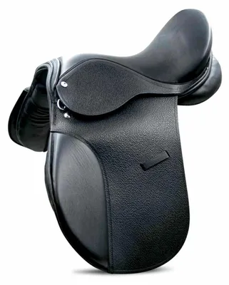 Produktbild von Sattel für Pony aus Leder schwarz weite Kammer in 15