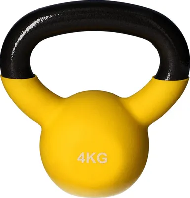 Obrázok produktu pre Kettlebell žltýKETTLEBELL – žltý, 4 kg
