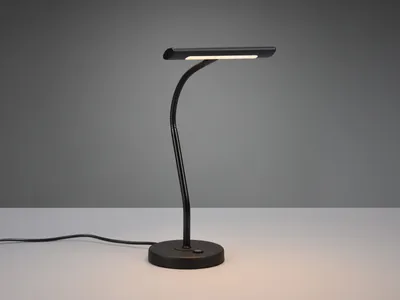 Produktbild von Schreibtischleuchte Schwarz matt mit Touch-Dimmer