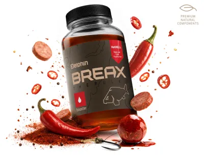 Imagen del producto de DELPHIN BreaX HotHELL, potenciador líquido, HotHELL, salchicha Robin Red-Chili, 250 ml, 1 unidad, 101007201