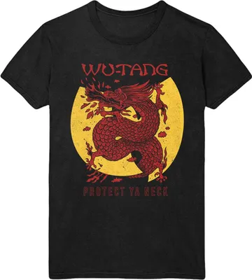 Immagine prodotto di Wu-Tang Clan - Maglietta "Inferno" per uomo/donna Unisex RO4390 (XXL) (Nero)