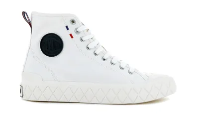 Produktbild von Palladium Palla Ace Canvas Mid - Weiß, 9,5