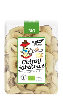 Obrázok produktu pre BEZLEPKOVÉ JABLČNÉ ČIPSKY100 g -PLANÉTA
