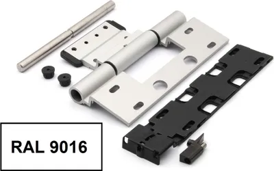 Produktbild von Schüco Rollentürband 239599 RAL 9016 weiß 70mm, nach außen öffnende Tür
