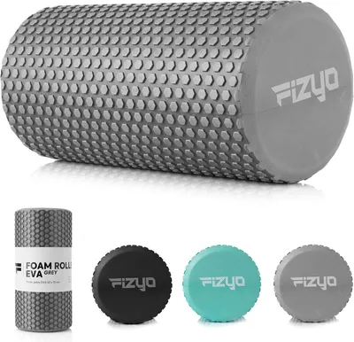 Immagine prodotto di Rullo massaggiante 30 x 15 cm - Rullo in schiuma EVA per yoga, pilates, fitness, riabilitazione e recupero muscolare