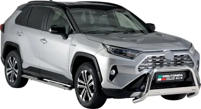 Immagine prodotto di Barra di protezione paraurti anteriore per Toyota RAV4 XA50 2019-2025 Hybrid ø63 grigio acciaio