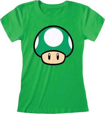 Produktbild von Super Mario - 1-Up Mushroom - Fitted T-Shirt