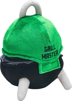 Image de Jouet pour chien Beeztees Grillmeister en peluche vert/noir
