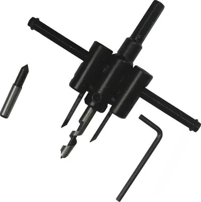 Obrázek produktu pro GEKO Nastavitelný vykružovací vrták do dřeva, sádrokartonu 30-120mm G30005
