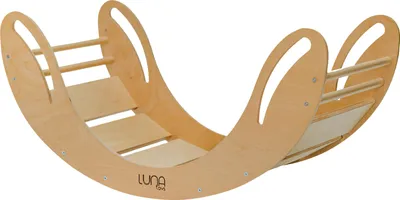 Obrázok produktu pre Detská hojdačka z prírodného dreva Smile Montessori hračka