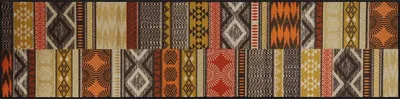 Produktbild von Salonloewe ETHNO PATCH Fußmatte Wohnmatte 60 x 240 cm