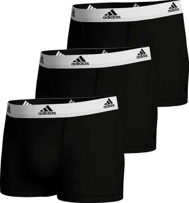 Productafbeelding van Adidas 3-pack actieve flexibele onderbroeken, zwart, maat XXL