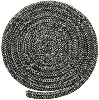 Productafbeelding van Kachel Touw Kit - Hittebestendig Afdichtingskoord - Haard Afschermen - Glasvezel Materiaal - 8mm x 2m - Wit