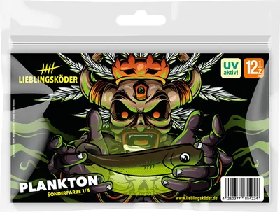 Produktbild von Lieblingsköder Gummifisch Zanderköder (12,5 cm, Plankton) Farbe: Plankton
