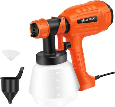 Produktbild von Farbsprüher, 5000W Leistung, 1000mL Kapazität, 800mL/min Farbfluss, 0,2-0,4 Bar Luftfluss, 32000 U/min Leerlaufdrehzahl