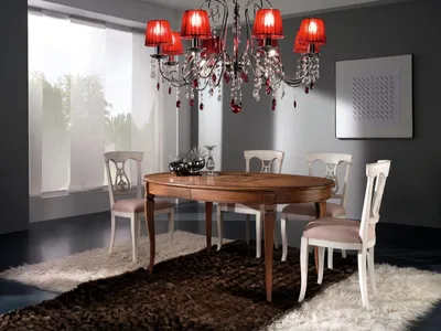 Immagine prodotto di Sedia in legno, poltrona, sedia da pranzo, sedia da ufficio, colore bianco, sedia da cucina, Italia