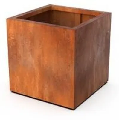 Productafbeelding van Plantenbak Artesa roestkleurig 80x80x60 cm Geroba