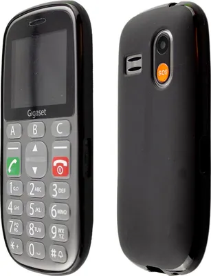 Zdjęcie produktu dla TPU-Hülle für Gigaset GL390 schwarz