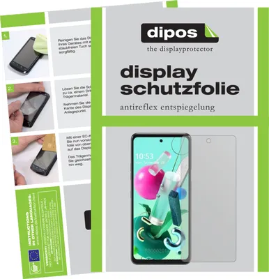 Produktbild von 5x Schutzfolie für LG Q92 Display Folie matt Displayschutzfolie