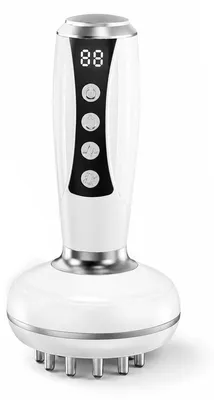 Produktbild von 4-in-1 Lymphdrainage Massagegerät – 9 Stufen Wärme/Vibration, LED & Moxibustion – Kabellos – Anti-Cellulite Massager und Body Sculpting für Beine, Arme und Bauch