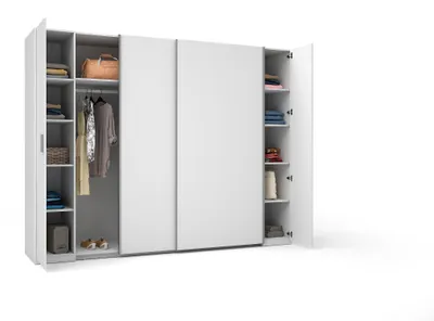 Zdjęcie produktu dla Store Ii 20 Szafa 4D W10200-Biały Laminat W10200-Biały Laminat Ii 20 B