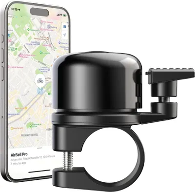 Produktbild von M-Wave Airbell Pro Glocke inkl. Tracking-Chip