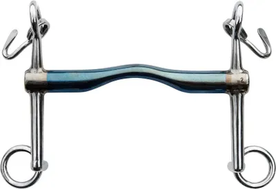 Immagine prodotto di Freno "Sweet Iron" per puledri, modello "Baby Kandare" con poca libertà per la lingua, diametro 16 mm