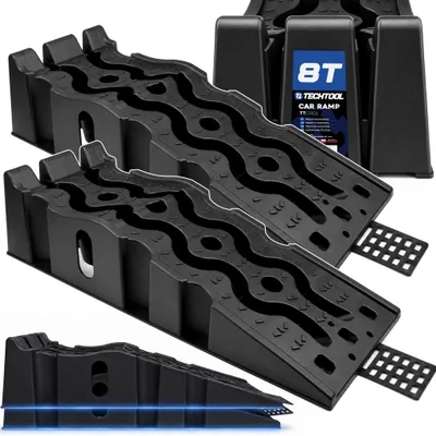 Obrázek produktu pro TECHTOOL TTCR01 nájezdové rampy 8 tun, sada 2 ks, HDPE