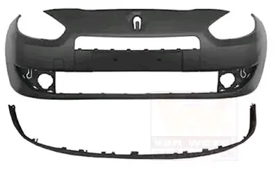 Produktbild von VAN WEZEL Stoßstange Stoßfänger für RENAULT Fluence (L3) Grundiert 4305574