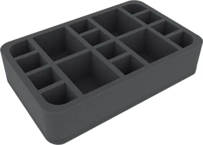 Produktbild von Schaumstoffeinlage für 16 Infinity The Game Miniaturen, 25/40mm Bases