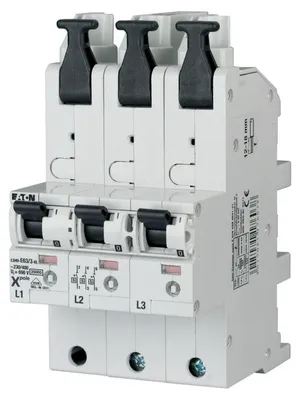 Produktbild von EATON LSHU-E63/3-KL LS-Schalter 119718 ** 63A 3p AC E-Char 119718