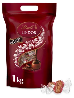 Zdjęcie produktu dla Lindt Lindor Podwójna czekolada mleczna opakowanie 1000g