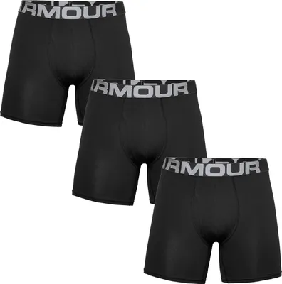 Produktbild von Under Armour Męskie bawełniane bokserki Charged (15,2 cm) 3-pak - 1363617, kolor:Czarny, materiał:S