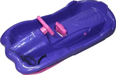 Produktbild von AlpenGaudi | Lenkschlitten | Space Purple | hohe Stabilität und Lenkpräzision | robuster Kunststoff | ideal für winterliche Abenteuer