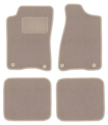 Immagine prodotto di Tappetini in moquette per Audi 80 B4 1991-1996 (berlina/station wagon) – set 4 pezzi, beige, su misura – Wielganizator LUX