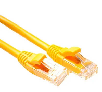 Obrázok produktu pre ACT CAT6 UTP 1,00 m, 1 m, RJ-45, RJ-45, Žltá