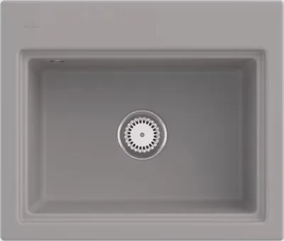 Produktbild von Villeroy & Boch Keramikspüle 336601KD, Subway Style 60 S Einbauspüle - inkl.