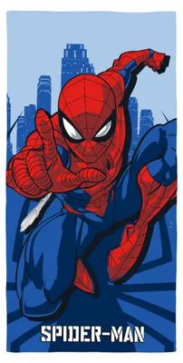 Immagine prodotto di Asciugamano ufficiale Disney Spiderman | Morbido al tatto | Design